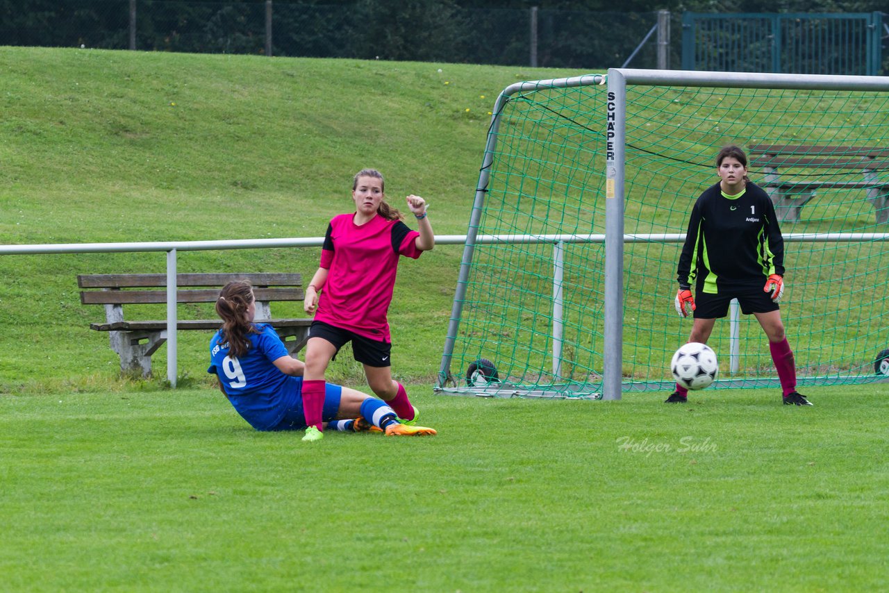 Bild 396 - B-Juniorinnen FSG BraWie 08 - JSG Sandesneben : Ergebnis: 2:0